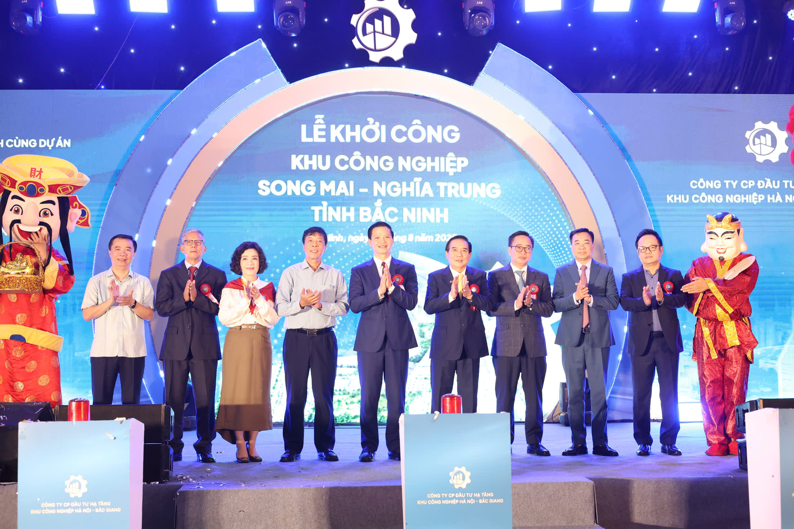 Bắc Sông Cầu: Khởi công dự án KCN Song Mai – Nghĩa Trung 2.800 nghìn tỷ Bắc Sông Cầu: Khởi công dự án KCN Song Mai – Nghĩa Trung 2.800 nghìn tỷ