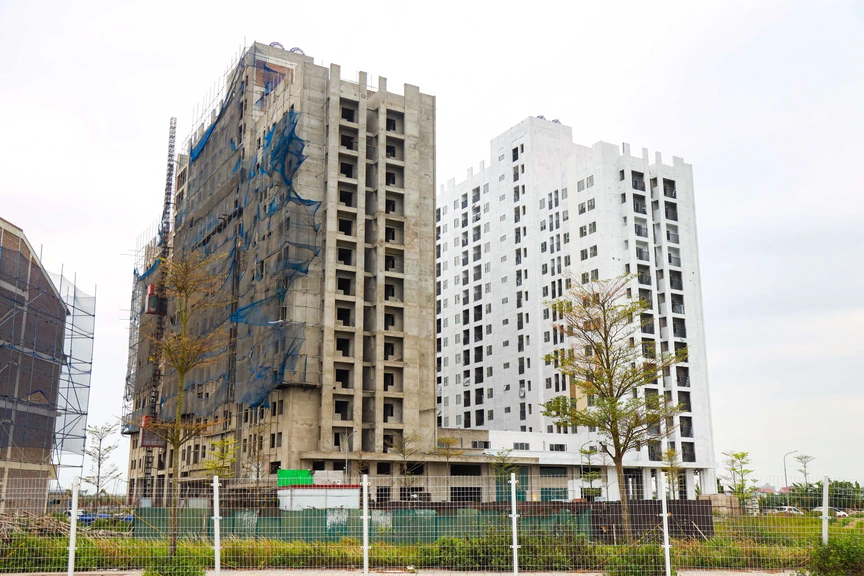 Một dự án nhà ở xã hội khác tại Bắc Ninh. (Ảnh minh họa: Trọng Hiếu)