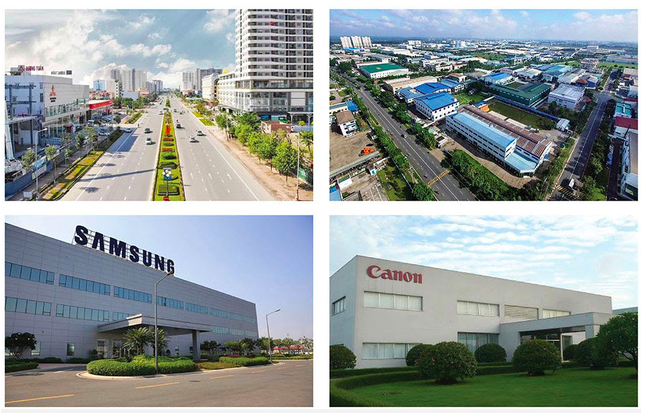 Hình ảnh các khu công nghiệp lớn hàng đầu thế giới tại Bắc Ninh