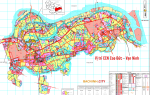 Quy hoạch chi tiết CCN Cao Đức – Vạn Ninh, huyện Gia Bình, Bắc Ninh