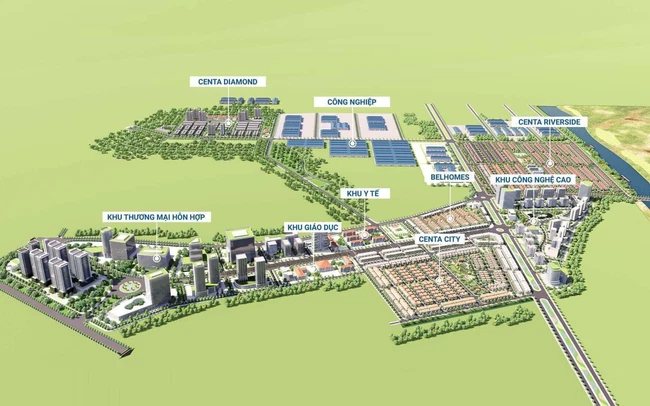 khu đô thị và dịch vụ VSIP Bắc Ninh