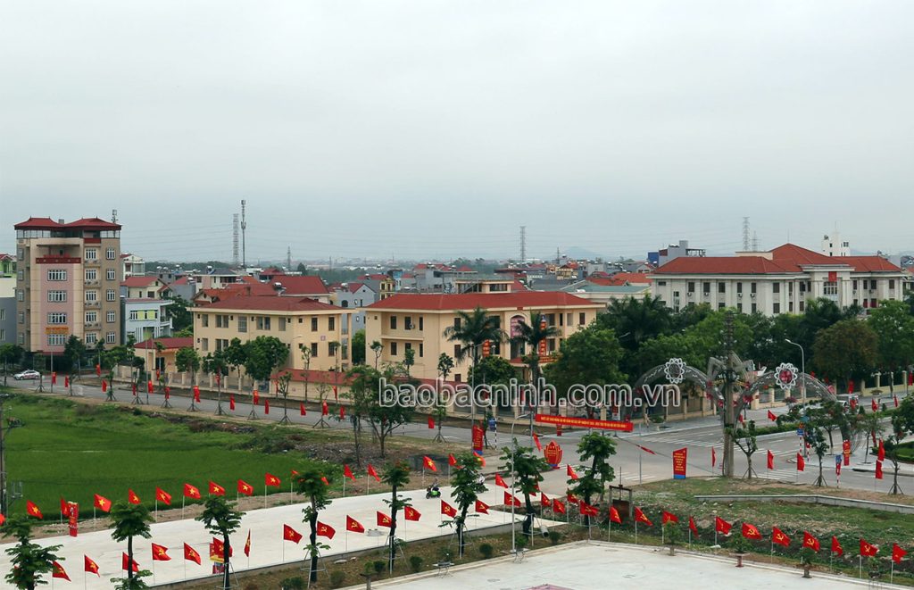 Khu đô thị mới thị trấn Chờ được điều chỉnh đáp ứng định hướng phát triển theo quy hoạch chung đô thị Yên Phong.