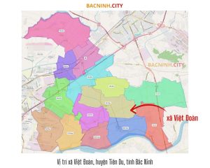 Bắc Ninh mời đầu tư xây dựng Chợ kết hợp thương mại dịch vụ tại xã Việt Đoàn, Tiên Du