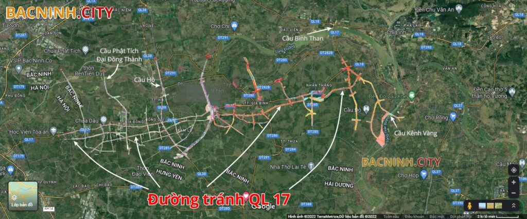 Đường tránh Quốc lộ 17 qua Thuận Thành - Gia Bình - Lương Tài tỉnh Bắc Ninh