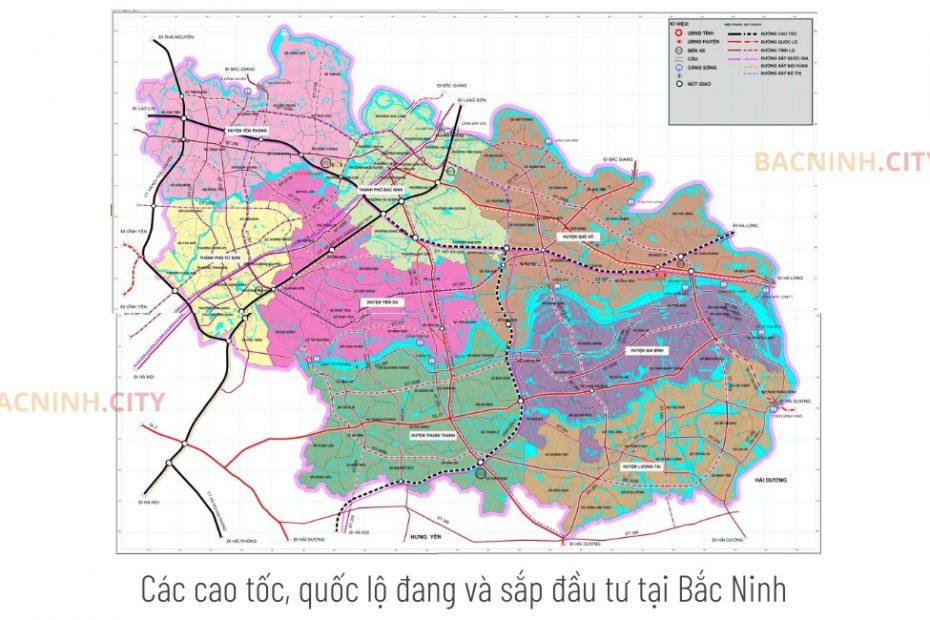 Các cao tốc, quốc lộ, tỉnh lộ đang và sắp mở ở Bắc Ninh