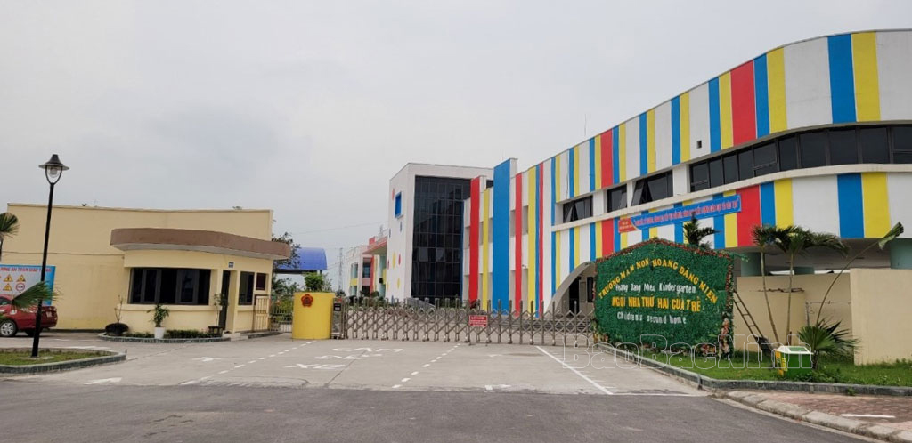 Trường Mầm non Hoàng Đăng Miện thị trấn Gia Bình