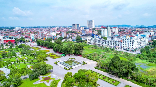 Một góc thành phố Bắc Giang
