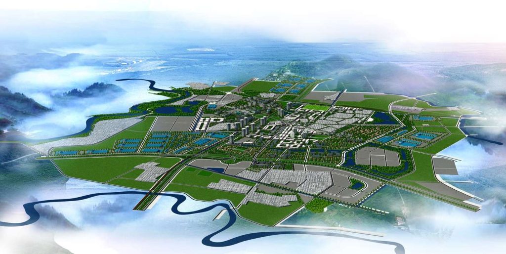Bản đồ quy hoạch thị trấn Chờ, huyện Yên Phong, Bắc Ninh