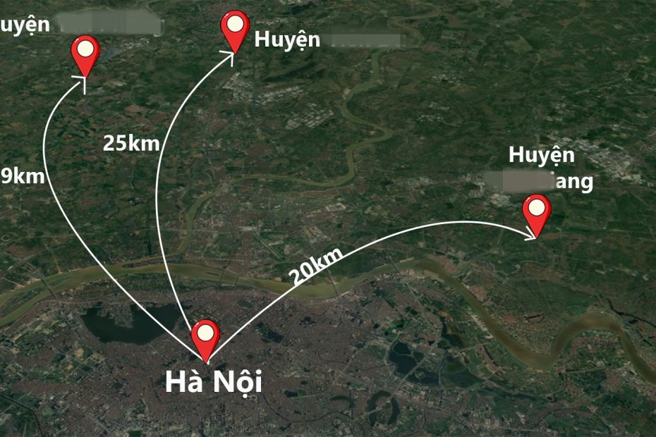 Cách Hồ Gươm chưa tới 30km, 3 huyện này có gì mà chuẩn bị lên thành phố? Cùng “check” năng lực nào!