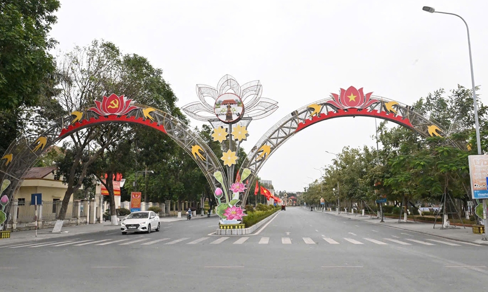 Huyện Yên Phong có 5 thôn lên khu phố loại 1.