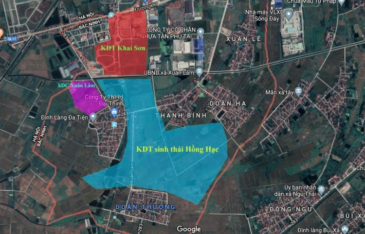 Khu đô thị Hồng Hạc – Xuân Lâm Phú Mỹ Hưng Thuận Thành Bắc Ninh