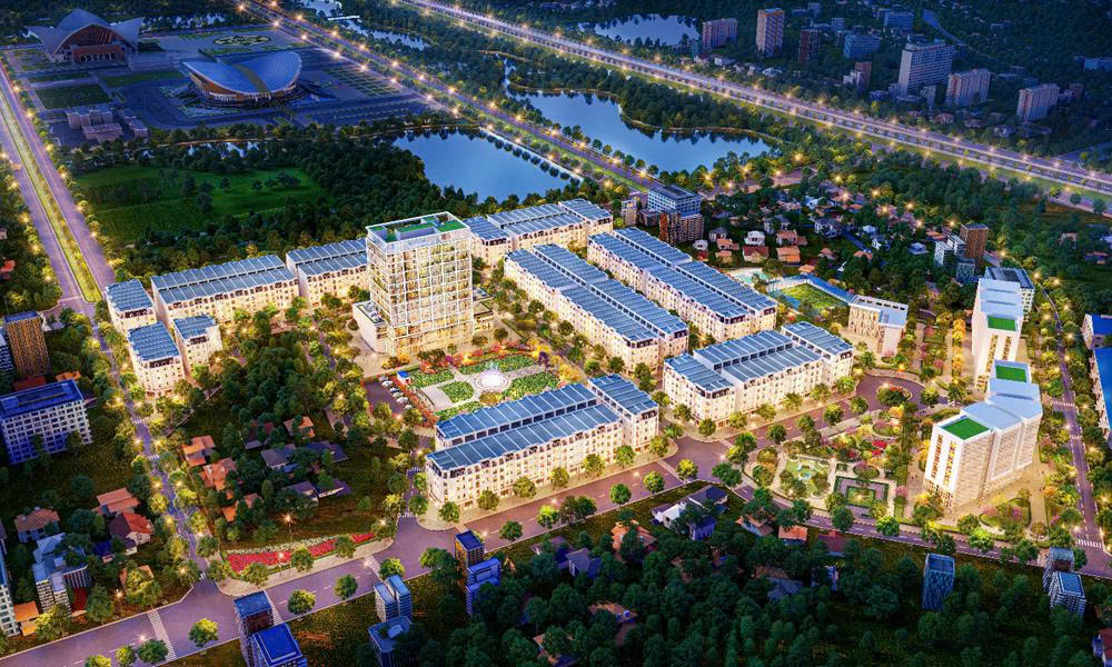 Phối cảnh dự án Dream City Bắc Giang, nhà đất bắc ninh