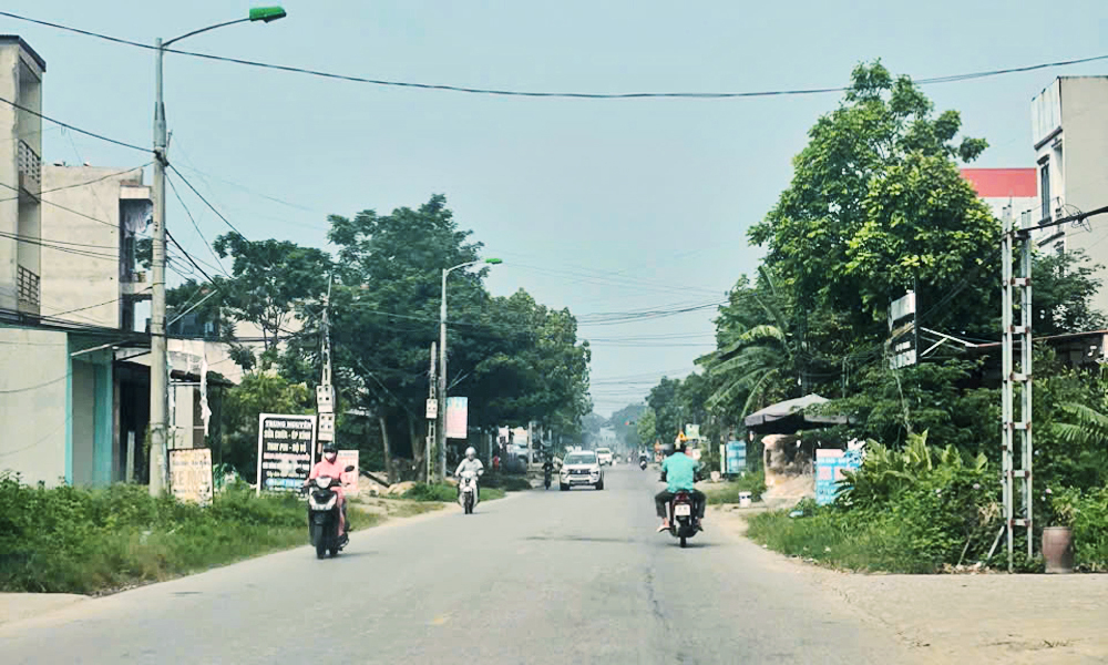 cải tạo Đường Nguyễn Văn Cừ được đầu tư nâng cấp.