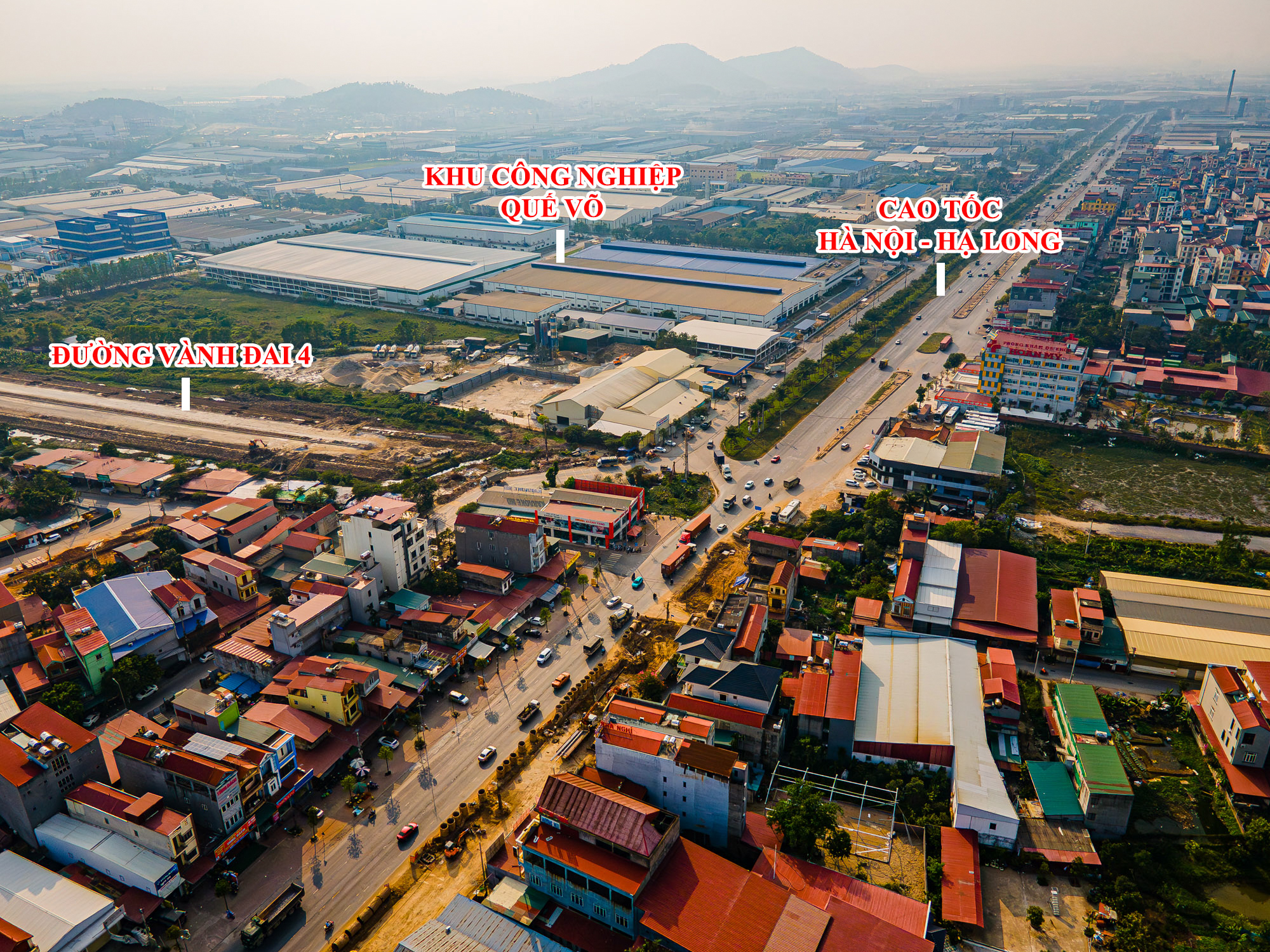 Tiến độ xây dựng đường vành đai 4 vùng Thủ đô đoạn Bắc Ninh: Bắt đầu được trải nhựa, sẽ hoàn thành vào 31/12/2025