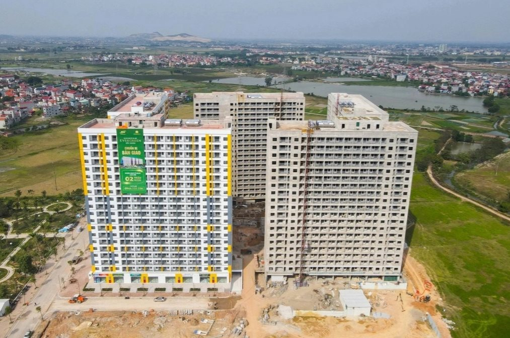 chung cư Evergreen Bắc Giang, nhà ở xã hội ở bắc ninh