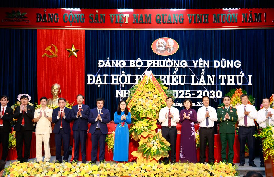 Phường Yên Dũng (Bắc Sông Cầu) hướng tới trung tâm công nghiệp, đô thị xanh, hiện đại