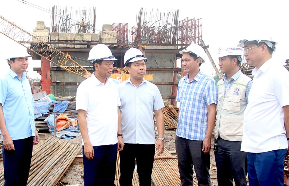 Bắc Ninh đẩy nhanh tiến độ thi công đường Vành đai 4 và cầu Kênh Vàng