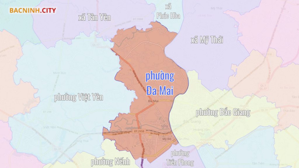 phường đa mai tỉnh bắc ninh 2025 tp bắc giang cũ