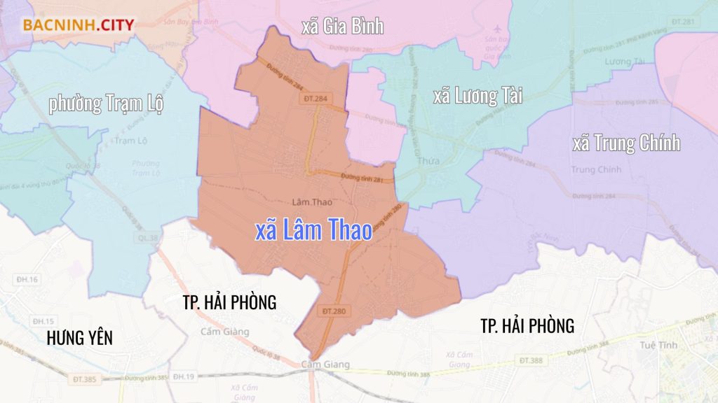 xã lâm thao tỉnh bắc ninh