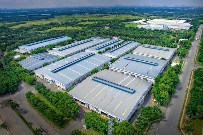 Sponsored KCN Quang Châu 2 được điều chỉnh từ 119,,28 ha lên 125,12 ha. Ảnh minh hoạ