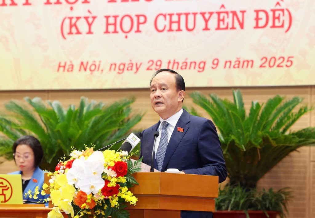 chu tich hdnd ha noi Hà Nội điều chỉnh chủ trương đầu tư dự án tuyến đường kết nối sân bay Gia Bình