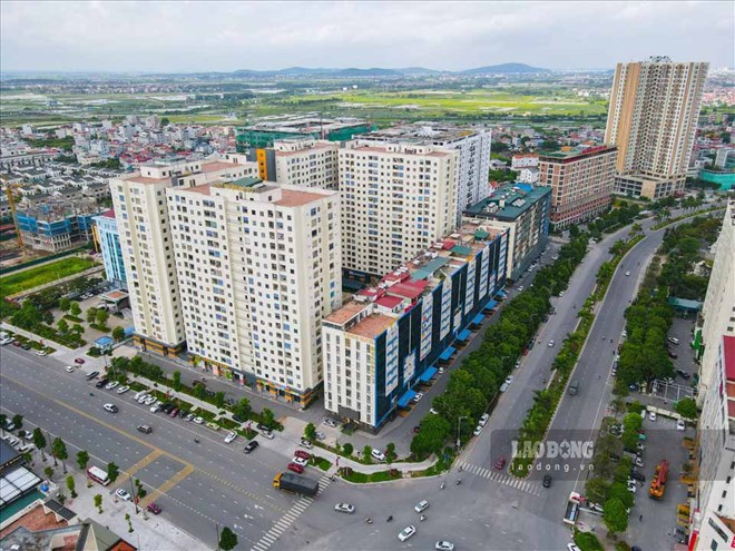 Một khu nhà ở xã hội tại phường Võ Cường (tỉnh Bắc Ninh). Ảnh: Trần Tuấn