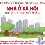 Điều kiện được mua nhà ở xã hội theo luật mới nhất