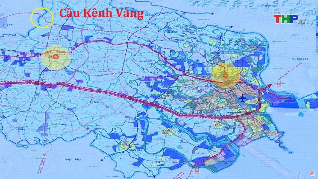 đường kết nối sân bay gia bình với hải phòng