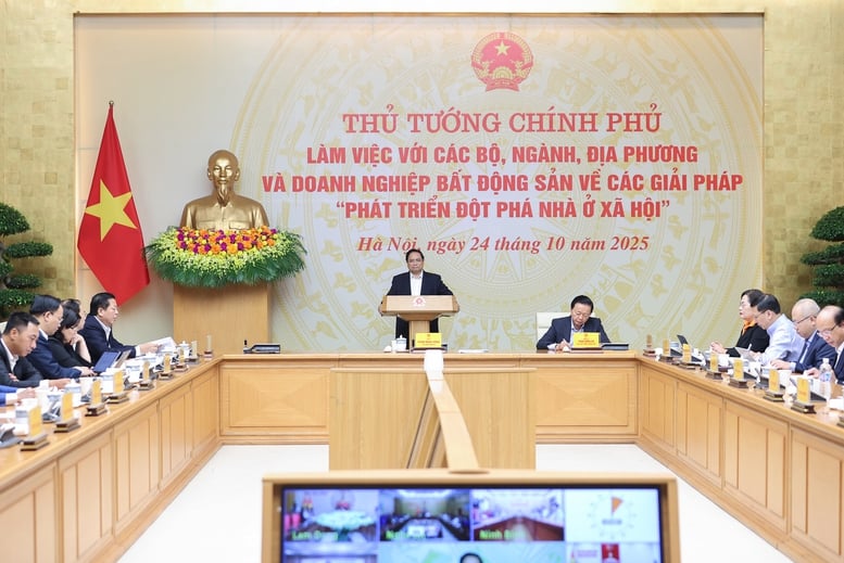 tt pham minh chinh lam viec ve Thủ tướng: Không để người dân phải "chạy vạy" mới được mua nhà ở xã hội